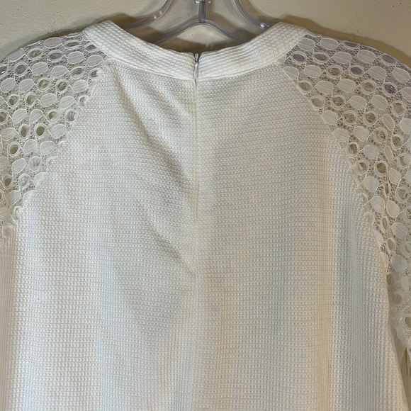 NWT. Boho MIHOLL Small Lune Lace Sleeve Top. - Picture 12 of 13